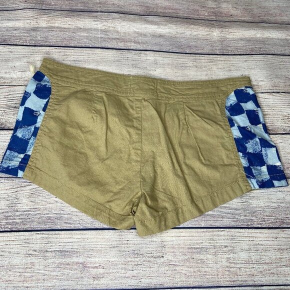NWT Quicksilver Kakhi/Checkerboard Shorts Size 7 - Picture 5 of 6